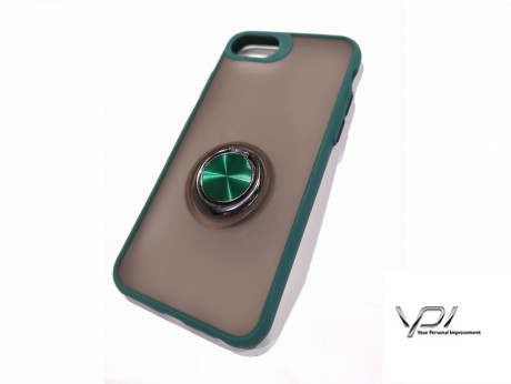 Чохол Totu Copy Ring Case iPhone 6/7/8 Green+Black