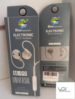 Навушники Blue Spectrum M-99 white