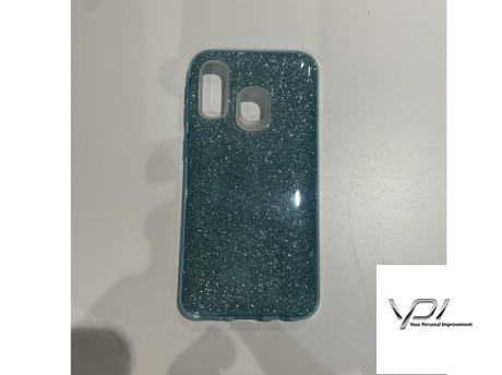 Remax Glitter Silicon Case Samsung A405 (A40) Blue