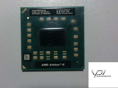 Процесор AMD Athlon II M320, AMM320DB022GQ, 1x128 КБ, 2x1 МБ кеш-пам'яті, тактова частота 2,10 ГГц, Socket S1G3, б/в
