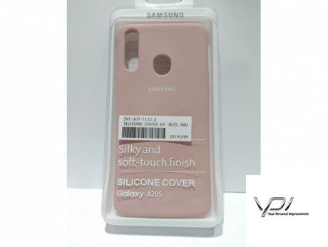 Silicone Case for Samsung A20s Sand Pink (19)