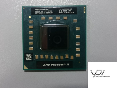 Процесор AMD Phenom II N950, HMN950DCR42GM, 1x512 КБ, 2x2 МБ кеш-пам'яті, тактова частота 2,10 ГГц, Socket S1G4, б/в
