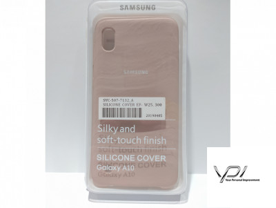 Silicone Case for Samsung A10 Sand Pink (19)