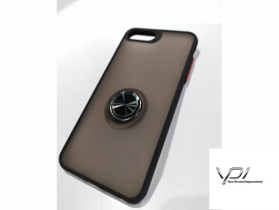 Чохол Totu Copy Ring Case iPhone 6P/7P/8P Black+Red