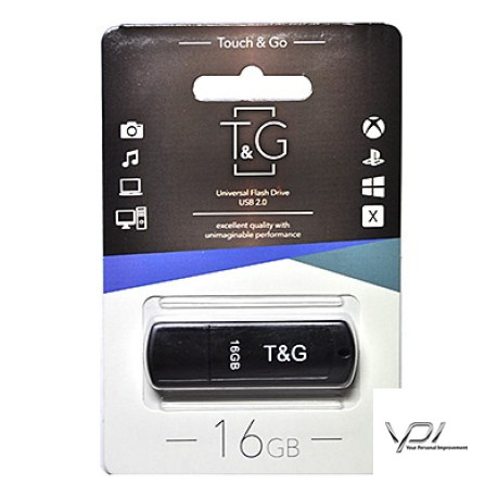 USB Flash 16Gb T&amp;G Classic 011 Black